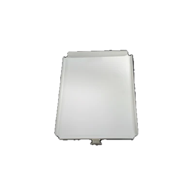 Formed and machined sheet metal tray component.